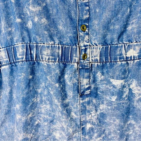 Ko Ko Ailis Cotton Chambray Tunic/Mini Dress Size 3X - Picture 5 of 6